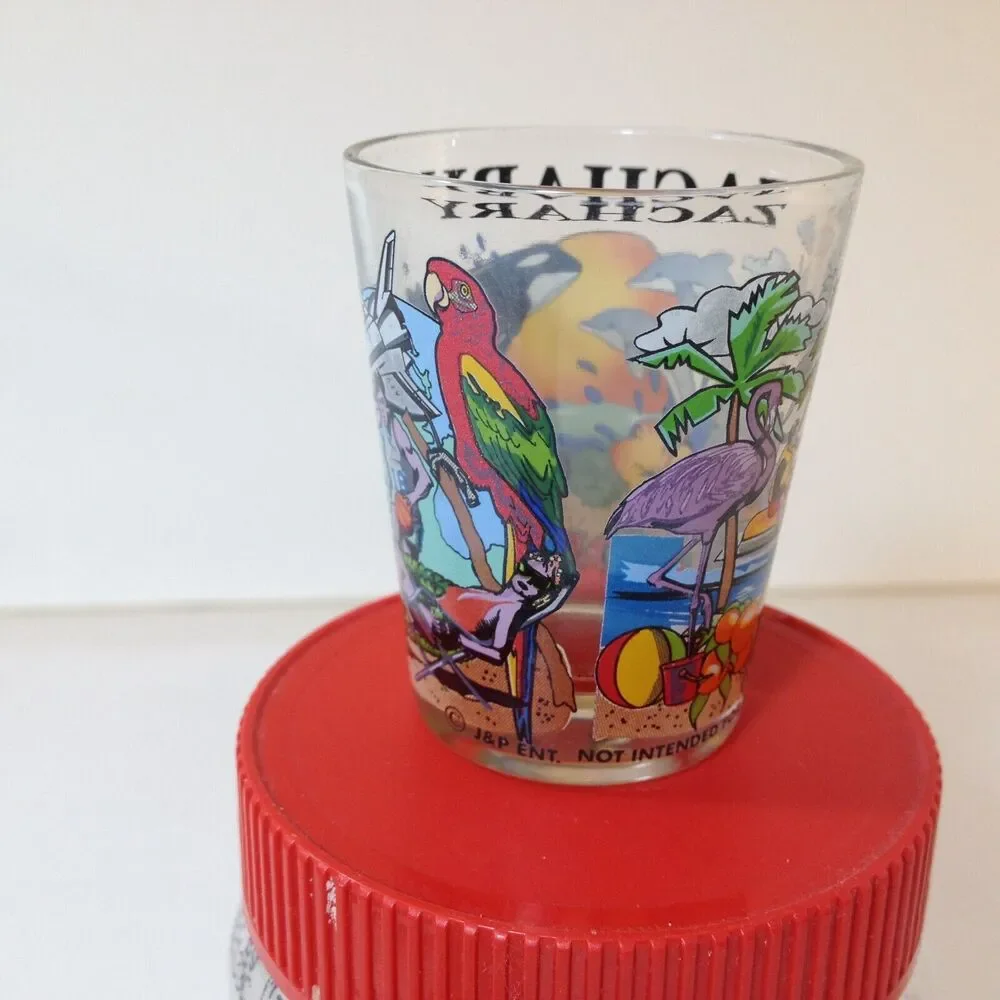 Vintage Zachary Florida Souvenir Shot Glass